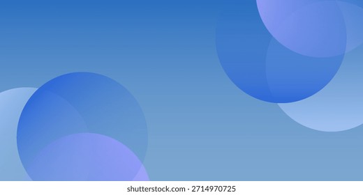 Fondo abstracto azul brillante con esferas modernas y Formas curvas buen concepto neutral