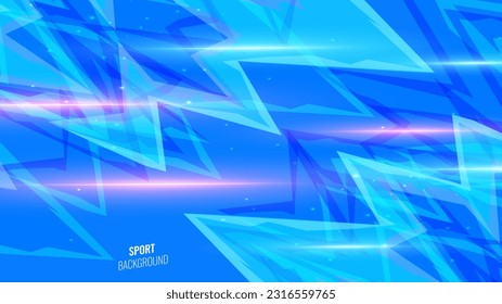 Shiny blauer abstrakter High-Speed-Hintergrund-Design. Futuristische technologische Hintergrundbilder