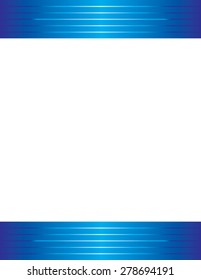 Shiny Blue Border Vertical Stock Vector (Royalty Free) 278694191 ...