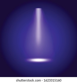 shiny blue light show background