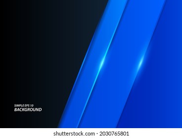 glänzend blauer Hintergrund, moderner, klassischer Vektorhintergrund in EPS10
