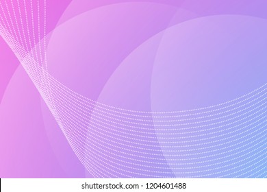 shiny blue and purple vector template with lines, ovals. Smooth shape illustration in gradient style. Textured wave pattern with vibrant color for backgrounds.