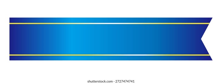 Es material de cinta azul brillante.
