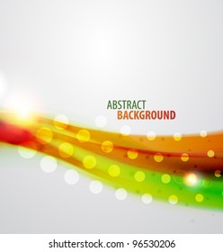 Shiny blur waves eps10 abstract vector background