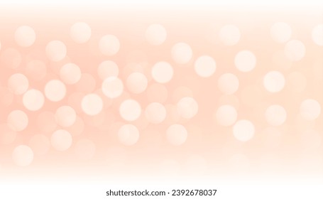 shiny bokeh banner with defocused effect for your design vector