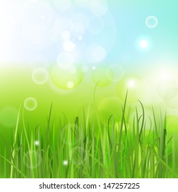 Shiny bright light background. Vector illustration