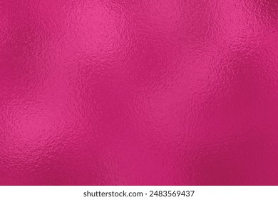 Shiny bright pink foil leaf texture, background with glass effect vector illustration for print, cmyk color mode	