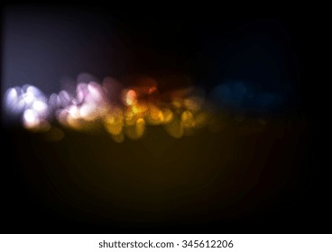 Shiny bright sparkling abstract vector background