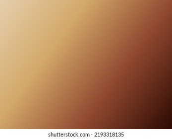 Shiny brown bronze background. Abstract gradient banner template design 