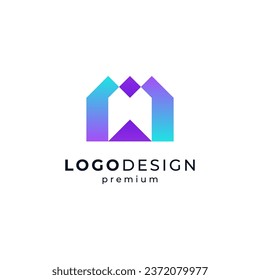 shiny building for lodging or orphanage logo design	