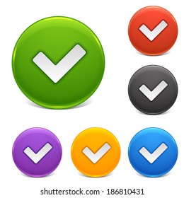 Shiny Buttons | Tick Mark