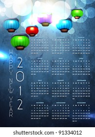 shiny calender vector design art