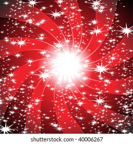 Shiny christmas background vector illustration