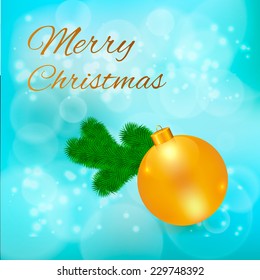 Shiny  Christmas ball made in vector eps 10.