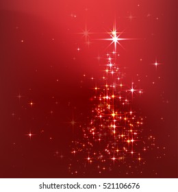 Shiny Christmas tree 