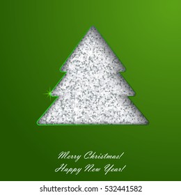 Shiny Christmas tree