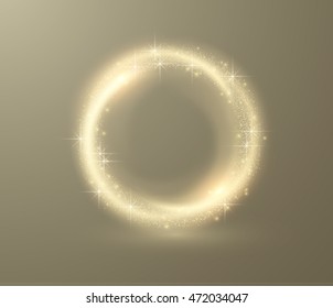 Shiny circle vector background. Eps10.