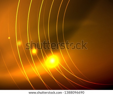 Similar – Image, Stock Photo when it’s evening on the North Sea