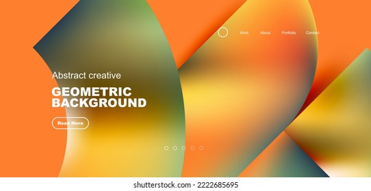 Leuchtende Kreise und runde Elemente, geometrischer Hintergrund. Vektorgrafik für Tapeten, Banner, Hintergrund, Merkblatt, Katalog, Deckel, Flyer