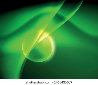 Shiny color bright neon abstract wave template. Abstract bright light. Neon light glowing effect. Space background. Abstract shape. Shining space.