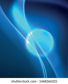 Shiny color bright neon abstract wave template. Abstract bright light. Neon light glowing effect. Space background. Abstract shape. Shining space.