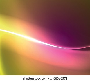 Shiny color bright neon abstract wave template. Abstract bright light. Neon light glowing effect. Space background. Abstract shape. Shining space.