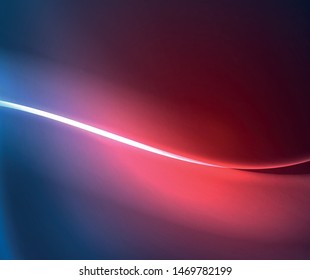 Shiny color bright neon abstract wave template. Abstract bright light. Neon light glowing effect. Space background. Abstract shape. Shining space.