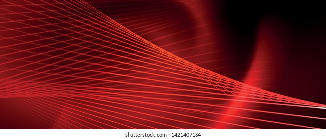Shiny color neon light with lines, abstract wallpaper, shiny motion, magic space light. Vector techno abstract background