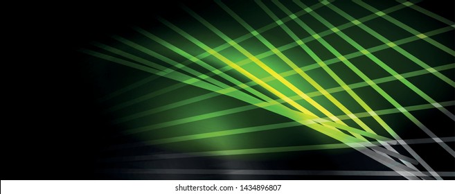 Shiny color neon light with lines, abstract wallpaper, shiny motion, magic space light. Vector techno abstract background