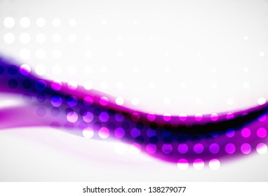 Shiny color wave vector