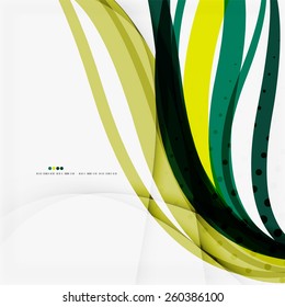 Shiny colorful abstract background, green and blue color. Modern template