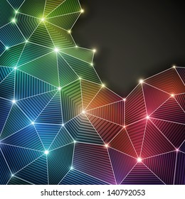 Fundo colorido brilhante com espaço para o seu texto