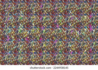 shiny colorful glitter festive background illustration