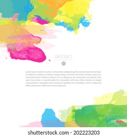 shiny colourful vector watercolor background important for any project where a platter of colour makes the difference colour coloration water son nails star hand texture kid colourful abstraction back