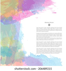 shiny colourful vector watercolour background important for any project where a platter of color makes the difference color coloration water innocent star texture kid colourful abstract scene boundary
