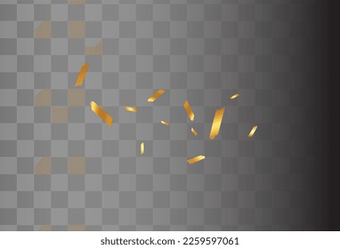 Luminoso Vector Confetti Fondo Transparente. Lujoso Banner De Lujo Glitter. Postales brillantes. Shavings Bright Wallpaper.