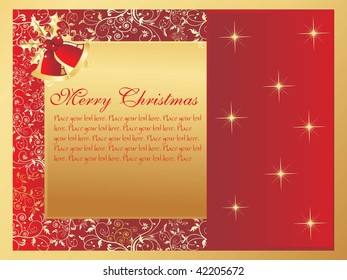 shiny creative artwork pattern merry xmas banner