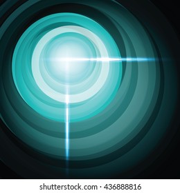 Shiny Cross in Green Circles.
