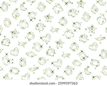 Shiny cut glass pattern background
