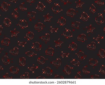 Shiny cut glass pattern background