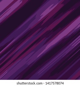 Shiny dark purple plastic diagonal ripples wavy background vector illustration backdrop