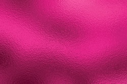 Shiny Deep Pink Foil Paper Texture Vector. Magenta Color Gradient Background For Print Art Work. 
