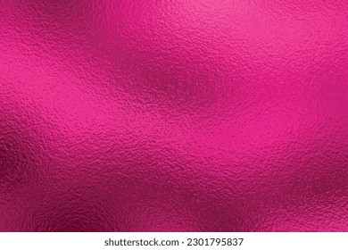Shiny deep pink foil paper texture vector. Magenta color gradient background for print art work.  - Shutterstock ID 2301795837