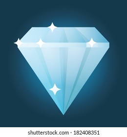 Shiny diamond