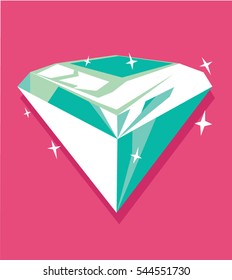Shiny diamond