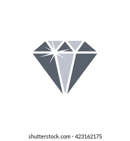 shiny diamond jewelry theme vector art illustration