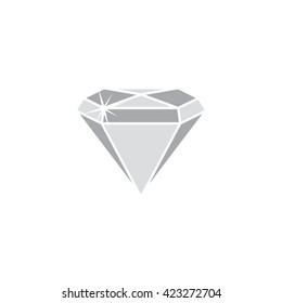 shiny diamond jewelry theme vector art illustration