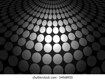 Shiny doted vector techno background