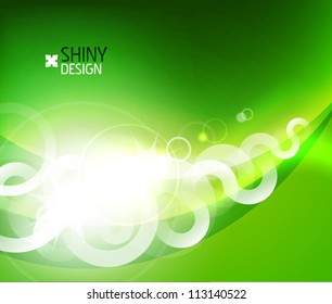 Shiny energy abstract background