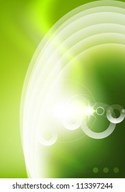 Shiny energy abstract background